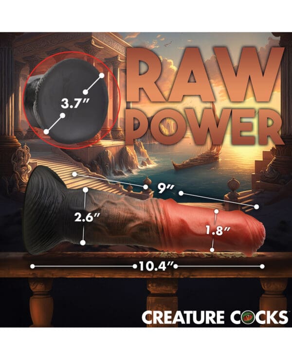 Creature Cocks Centaur Silicone Dildo - Multi Color - Image 5