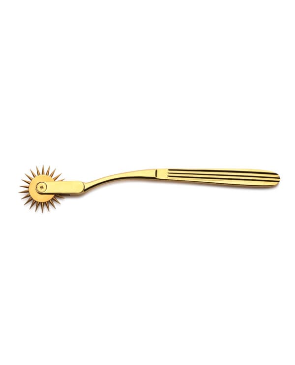 Master Series Gold Sensation Wartenberg Wheel - Gold - Image 3