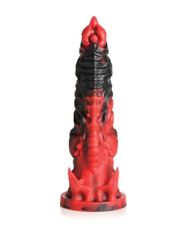 Creature Cocks Mephisto Silicone Dildo - Black/Red - Image 2