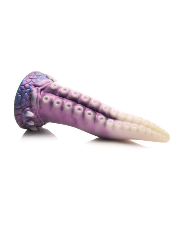 Creature Cocks Astropus Tentacle Silicone Dildo - Purple/White - Image 4
