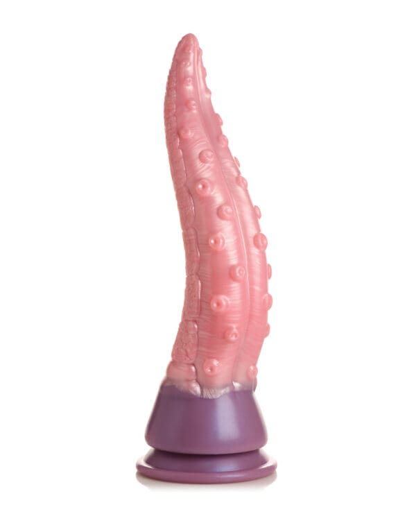 Creature Cocks Octoprobe Tentacle Silicone Dildo - Pink/Purple - Image 2