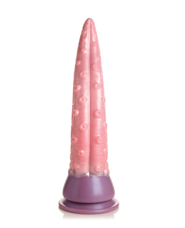 Creature Cocks Octoprobe Tentacle Silicone Dildo - Pink/Purple - Image 3