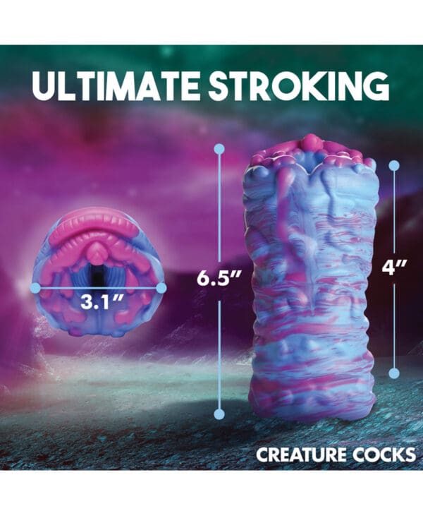 Creature Cocks Cyclone Alien Silicone Vagina Stroker - Image 5