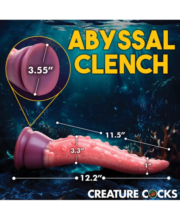 Creature Cocks Octoprobe Tentacle Silicone Dildo - Pink/Purple - Image 5