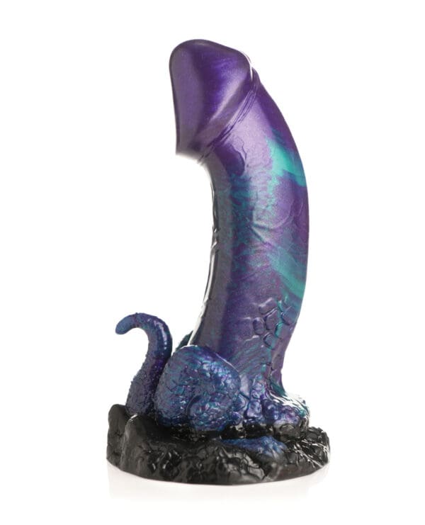 Creature Cocks Dino Dick Silicone Dildo - Large Multi Color - Image 3
