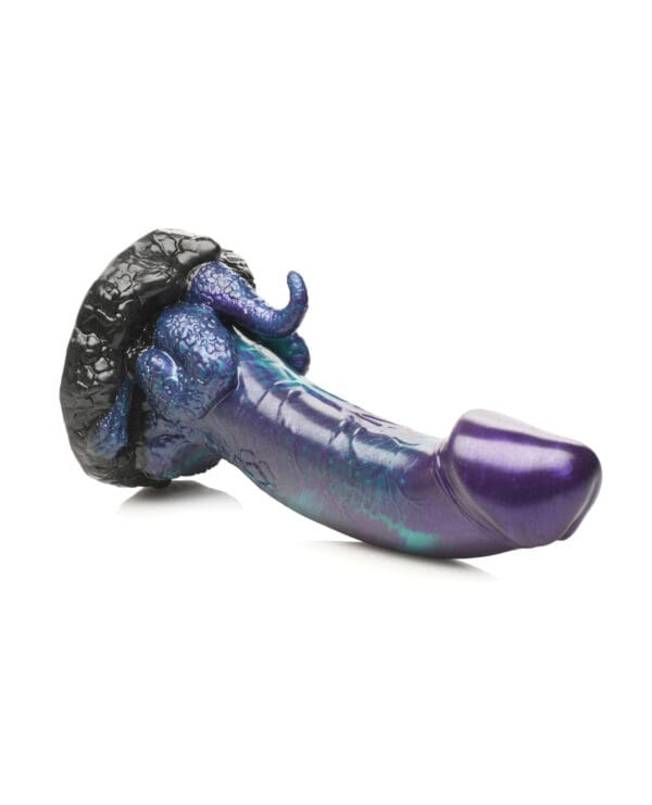 Creature Cocks Dino Dick Silicone Dildo - Large Multi Color - Image 5