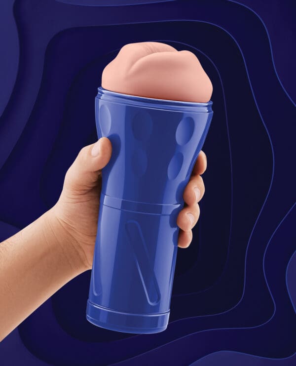 Forto Model M-80 Hard-Side Mouth Masturbator - Light - Image 5