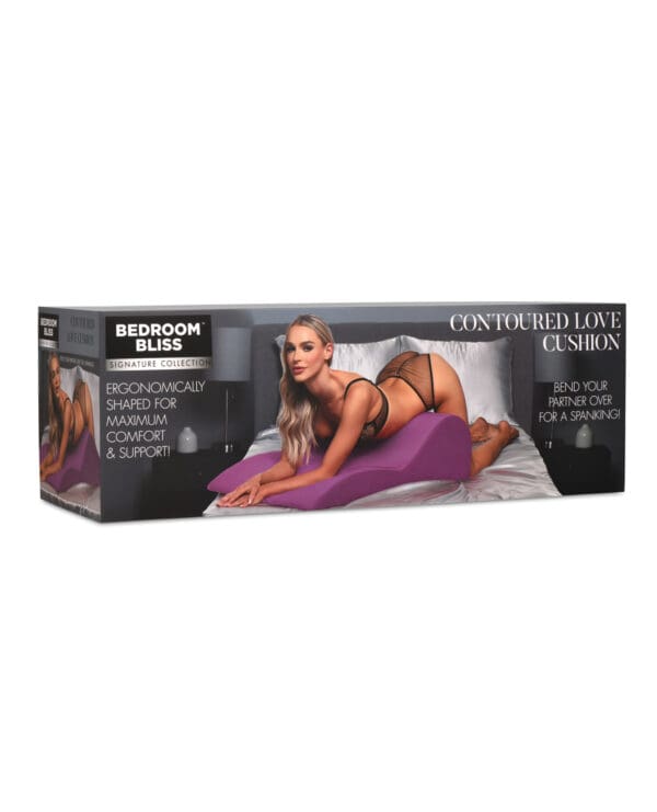 Bedroom Bliss Contoured Love Cushion - Image 2