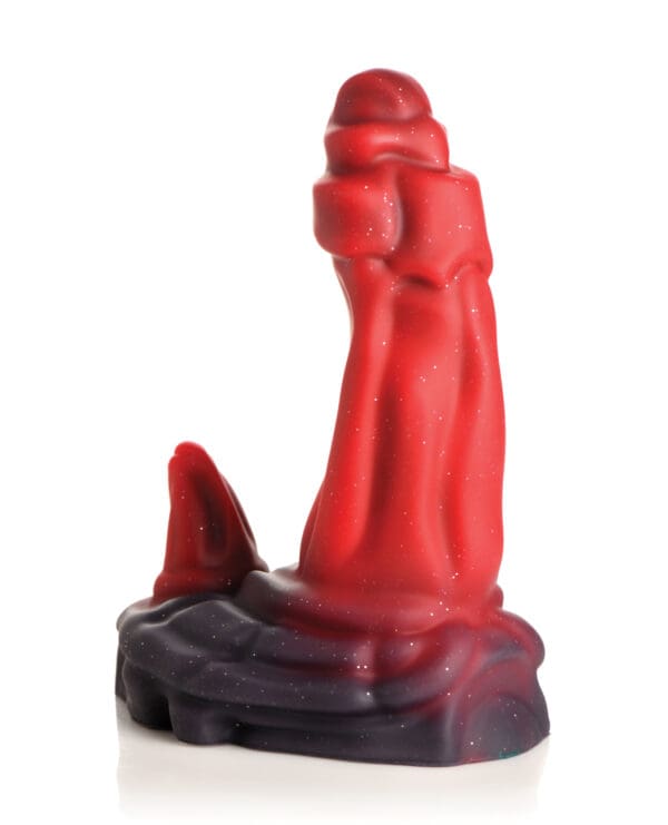 Creature Cocks Ogre Silicone Dildo - Red - Image 3