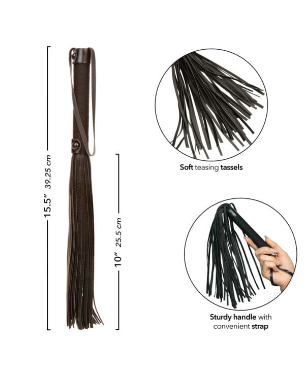 Nocturnal Collection Flogger - Black - Image 3