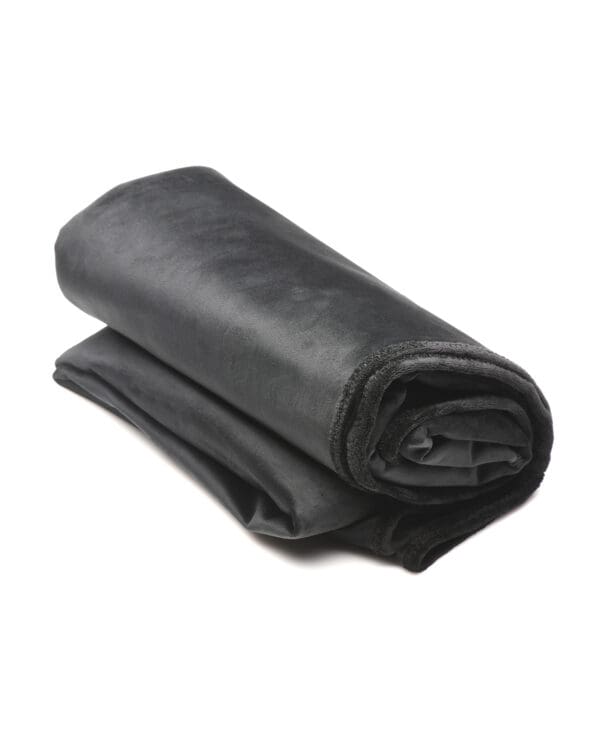 Bedroom Bliss Love Cover Waterproof Throw Blanket - Black - Image 2
