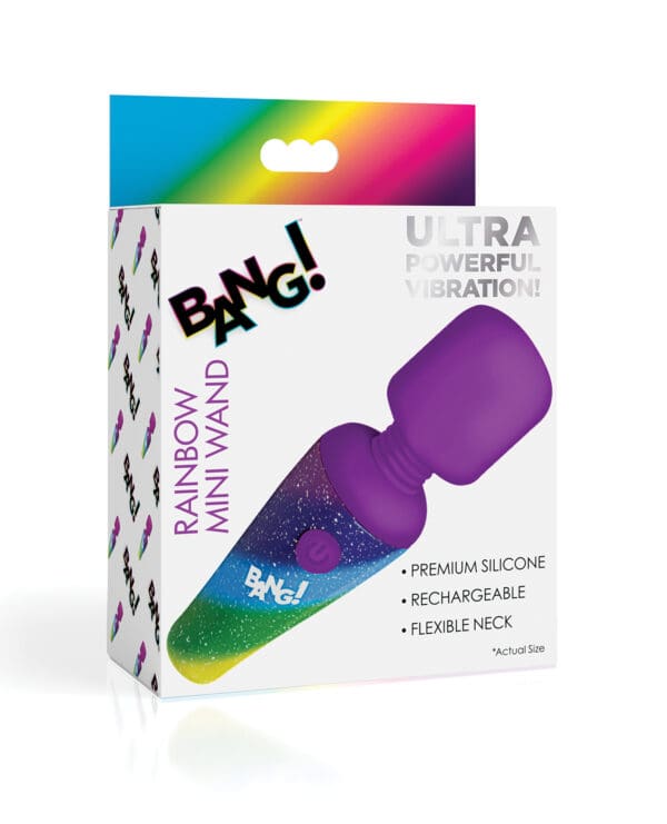 Bang! Rainbow Mini Wand - Rainbow - Image 4