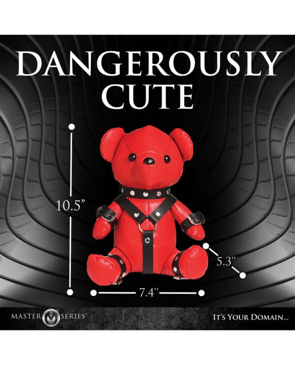 Master Series Gimp Bear - Red - Image 4