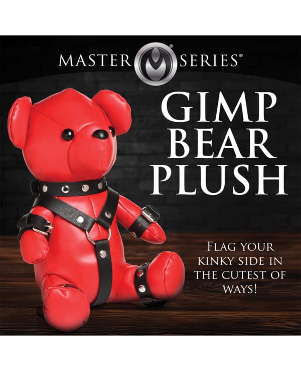 Master Series Gimp Bear - Red - Image 5