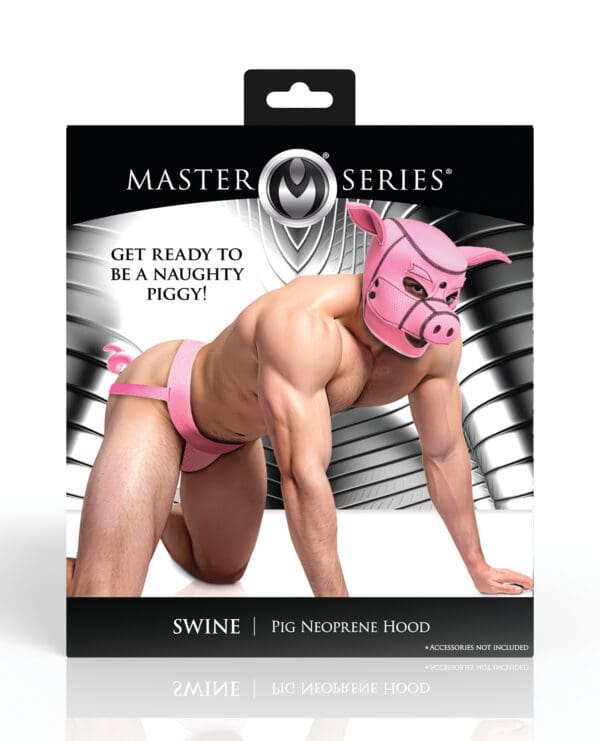 Master Series Swine Pig Neoprene Hood - Image 5