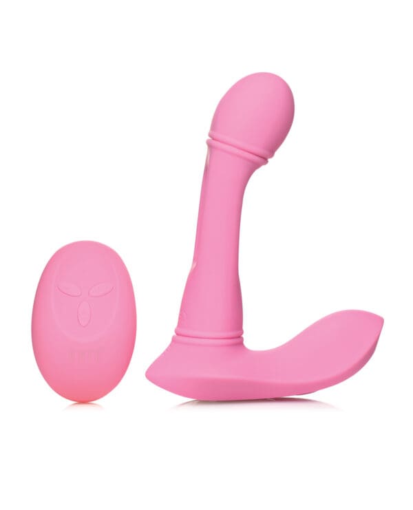 Inmi G-Flick Flicking G-Spot Vibrator w/Remote - Pink - Image 3