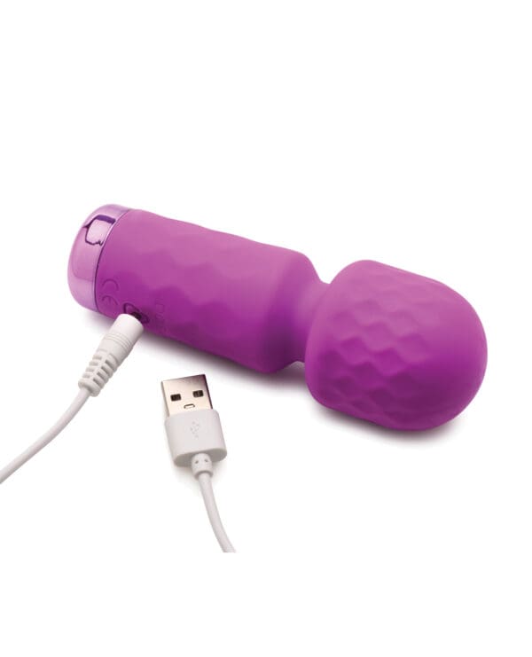 Bang! 10X Mini Silicone Wand - Purple - Image 4