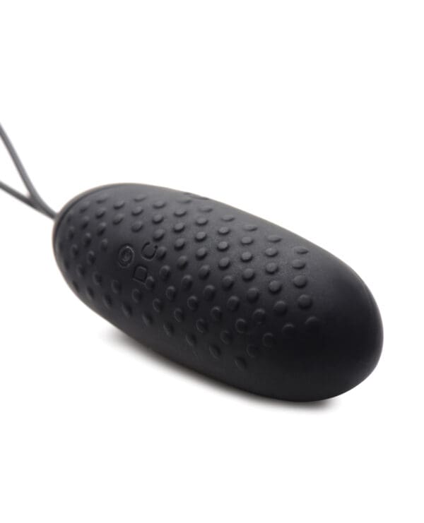 Bang! 28X Nubbed Silicone Egg w/Remote Control - Black - Image 4