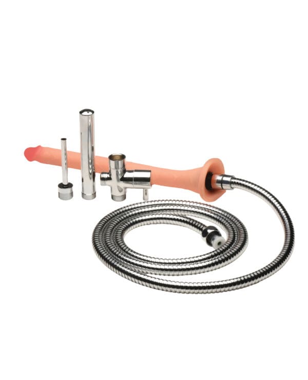 Hosed Silicone Enema Hose - 12" Long - Image 2