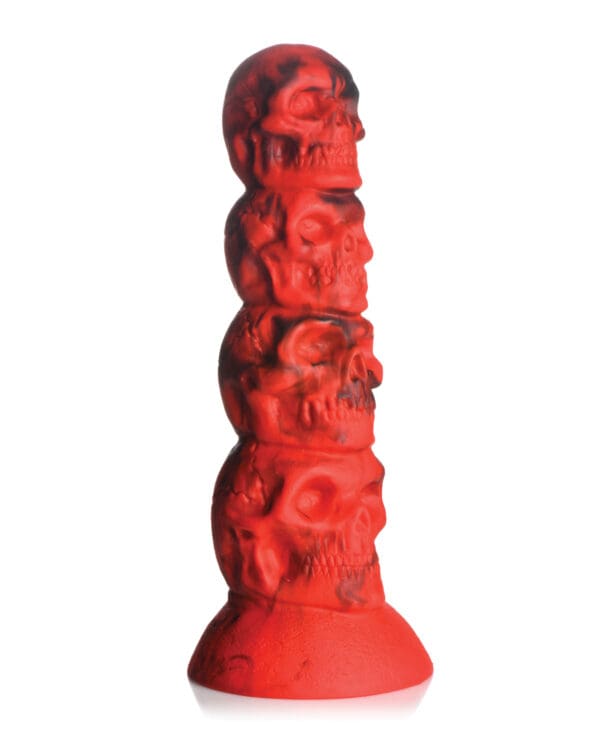 Creature Cocks Doom Silicone Dildo - Red/Black - Image 2
