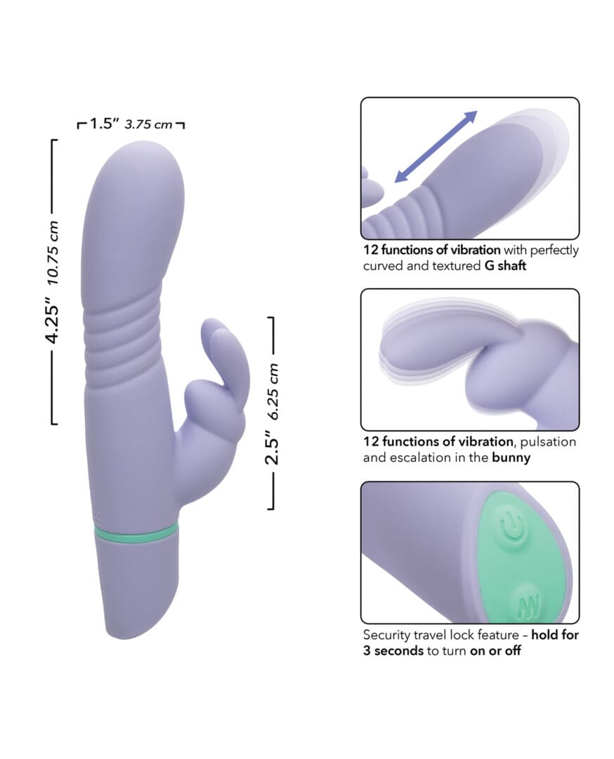 Love Bunny Thrusting Bunny - Lavender - Image 5