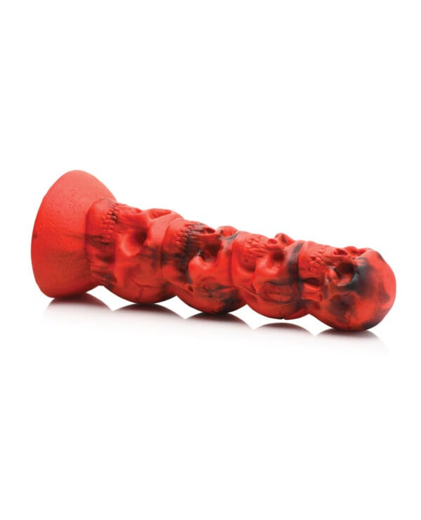 Creature Cocks Doom Silicone Dildo - Red/Black - Image 4