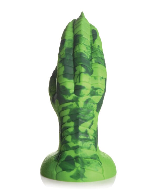 Creature Cocks Raptor Claw Fisting Silicone Dildo - Green - Image 3