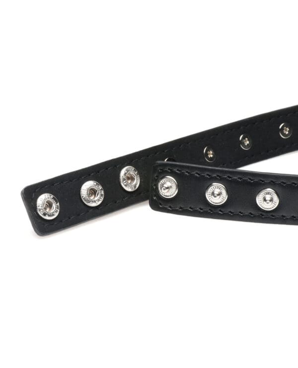 Master Series Spiked Heart Choker - Black A - Image 4