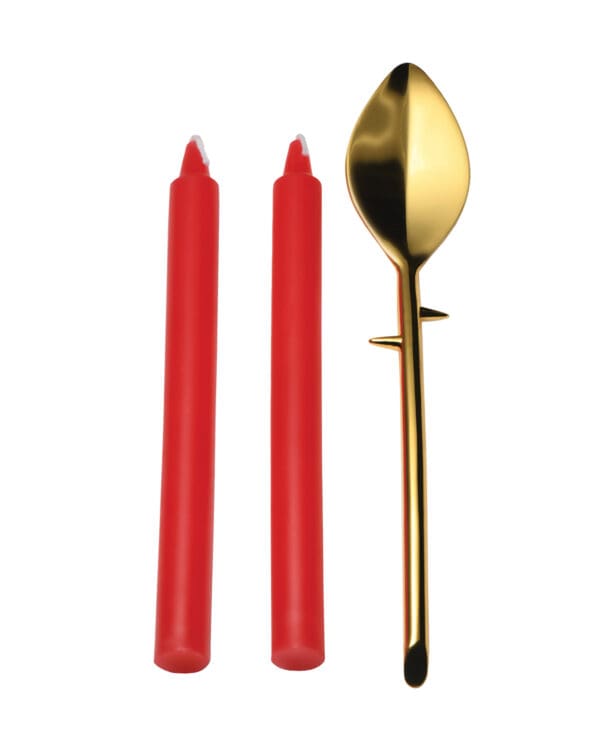 Master Series Drip Sensation Spoon & Dip Candle Set - Image 2