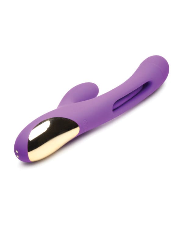 Inmi Tri-Flick Flicking Rabbit Vibrator - Purple - Image 3