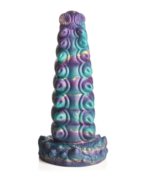 Creature Cocks Chrysalis Silicone Dildo - Multi Colors - Image 2