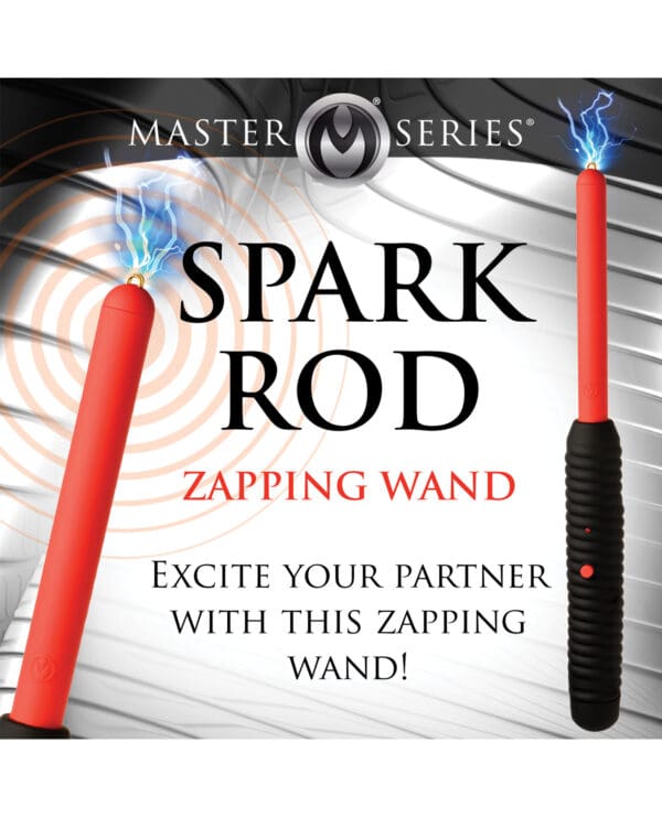 Master Series Spark Rod Zapping Wand - Red/Black - Image 4