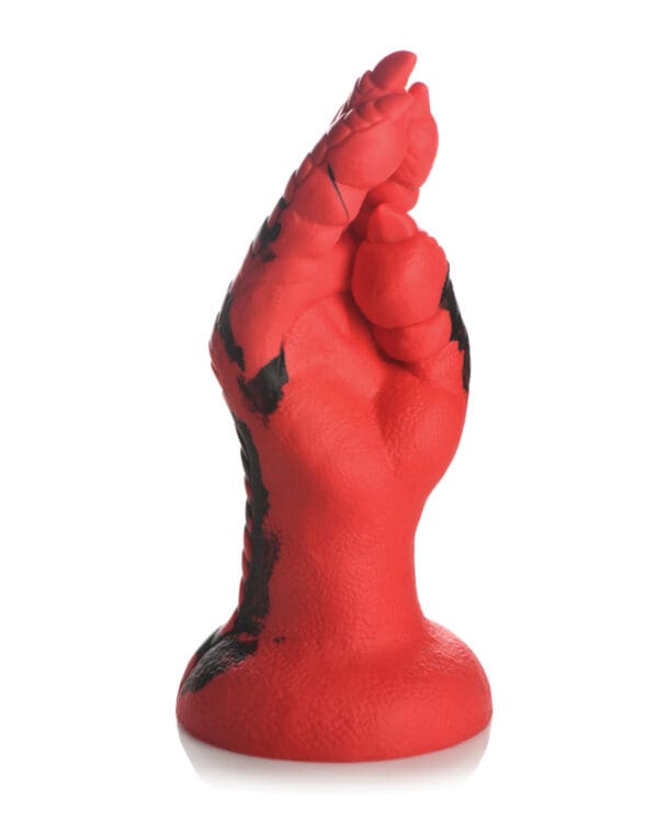 Creature Cocks Demon Claw Fisting Silicone Dildo - Red - Image 2