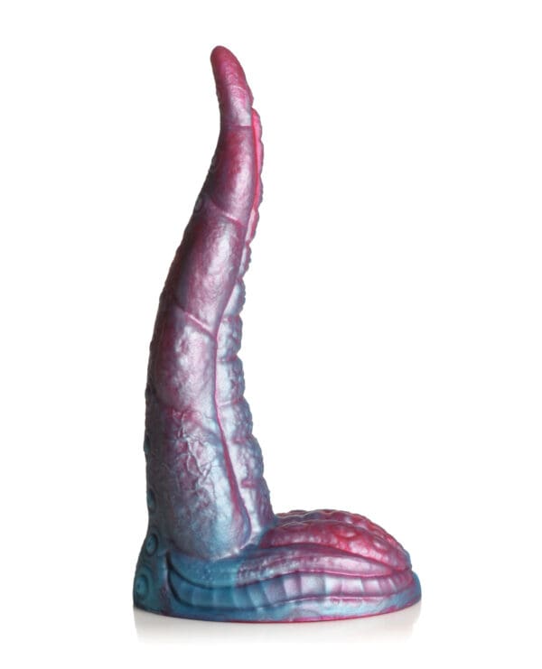 Creature Cocks Tentacle Cock Silicone Dildo - Red/Blue - Image 3