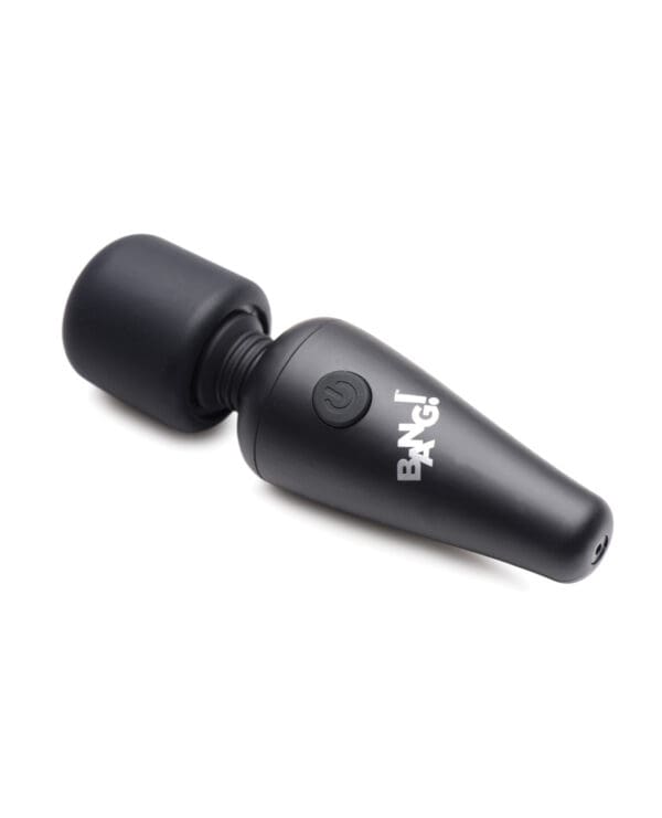 Bang! 10X Vibrating Mini Silicone Wand - Black - Image 2