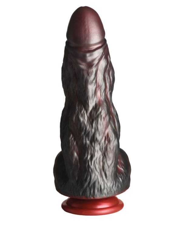 Creature Cocks King Kong Silicone Dildo - Red/Gray - Image 2