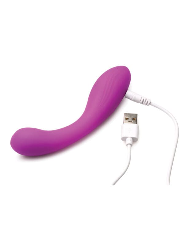 Bang! G-Spot Silicone Vibrator - Purple - Image 4