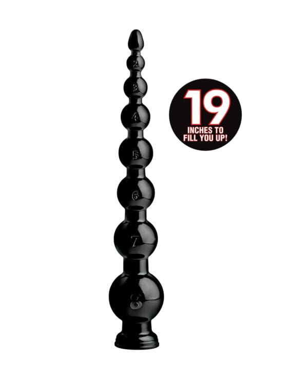 Hosed Graduated Bead Hose - 19" Long - Image 2