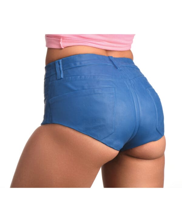 Strap U Booty Shorts 6" Silicone Dildo Strap-On Harness - Medium - Image 3