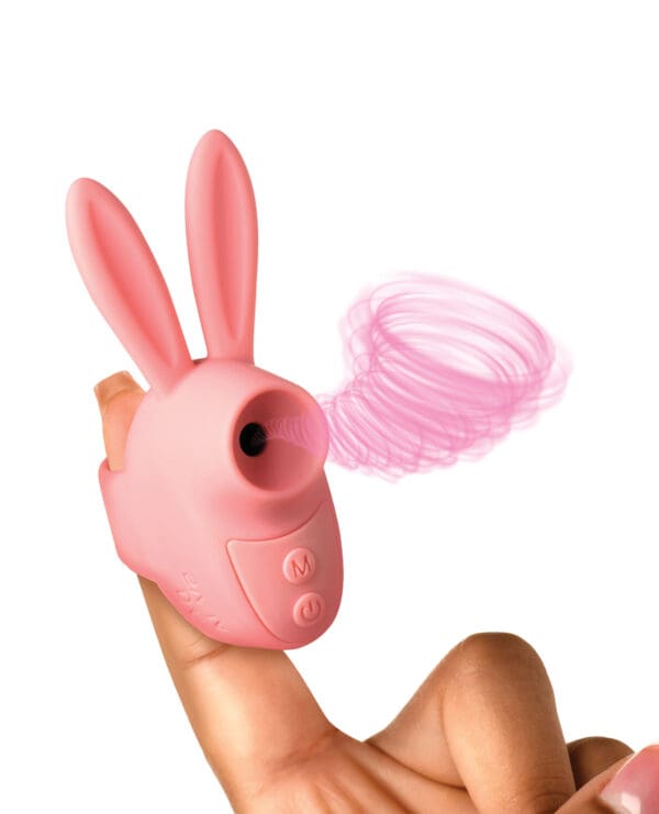 Shegasm Sucky Bunny Clit Stimulator - Pink - Image 5