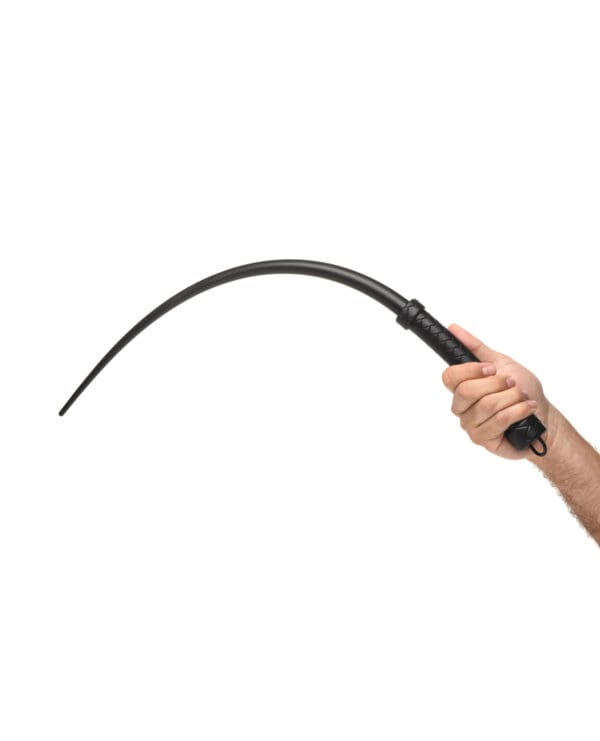 Master Series Viper Tail Silicone Whip - Black - Image 3