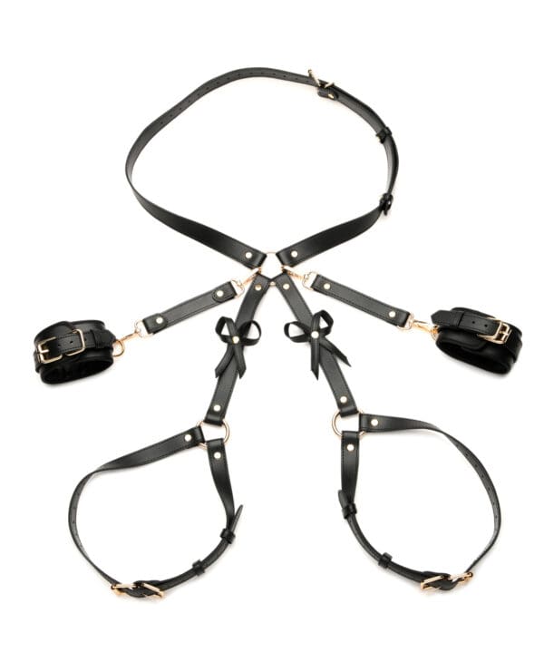 Strict Bondage Harness w/ Bows - M/L - Image 2