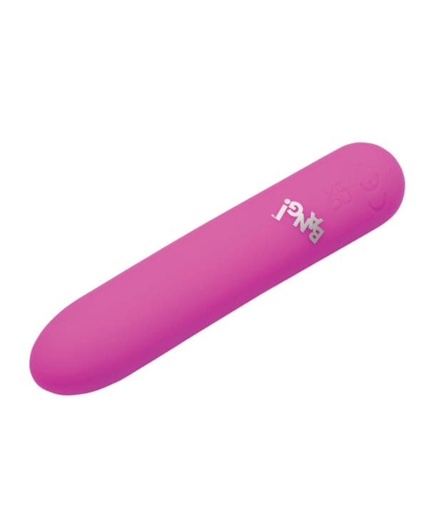 Bang! Tapered Flexible Silicone Bullet - Pink - Image 3