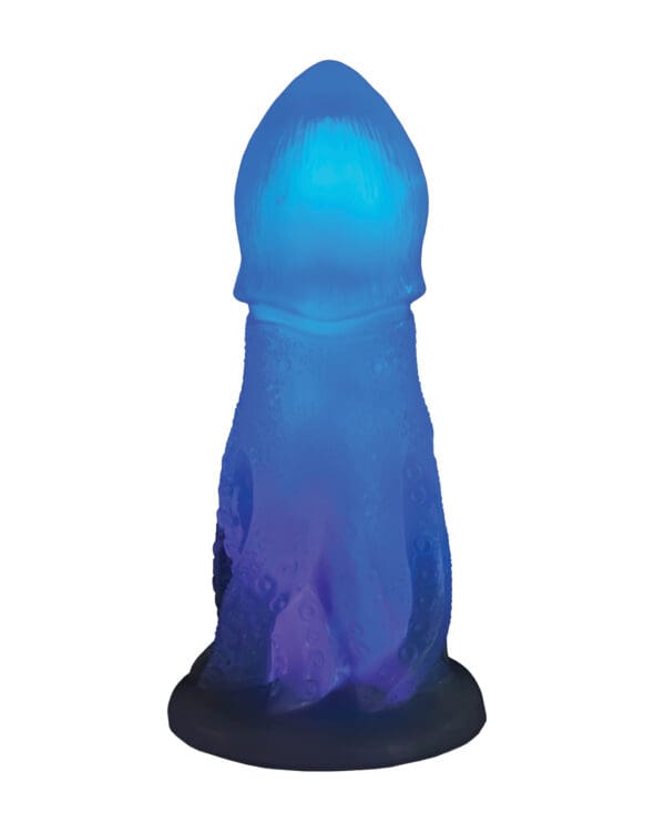 Creature Cocks -  Cocktopus Deluxe Glow-in-the-Dark Vibrating Silicone Dildo - Image 3