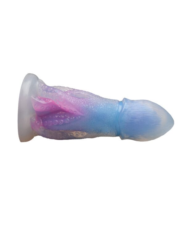 Creature Cocks -  Cocktopus Deluxe Glow-in-the-Dark Vibrating Silicone Dildo - Image 5