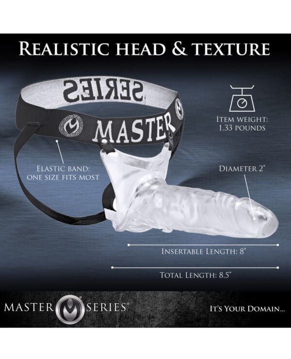 Master Series Grand Mamba XL Style Cock Sheath - Image 4
