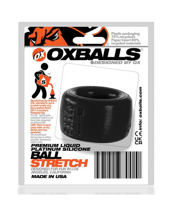 Oxballs Silicone Balls-T Ball Stretcher - Black - Image 4