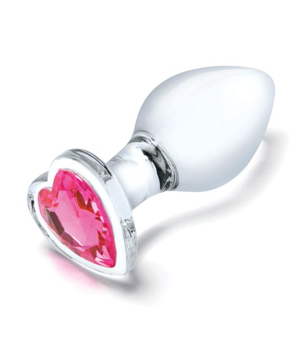 Glas 3 pc Heart Jewel Glass Anal Training Kit - Image 3