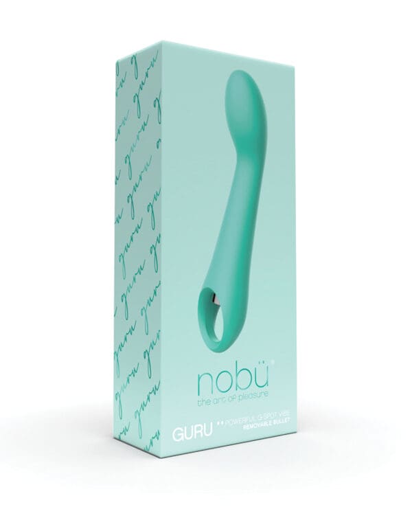 Nobu Essentials Guru Removable Bullet G Spot Vibe - Turquoise - Image 5