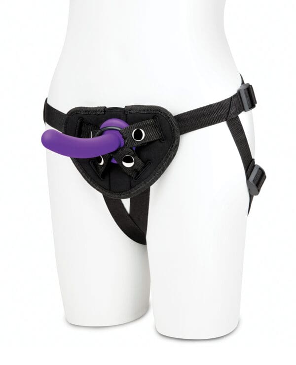 Lux Fetish 5" Dildo w/Strap On Harness Set - Image 2